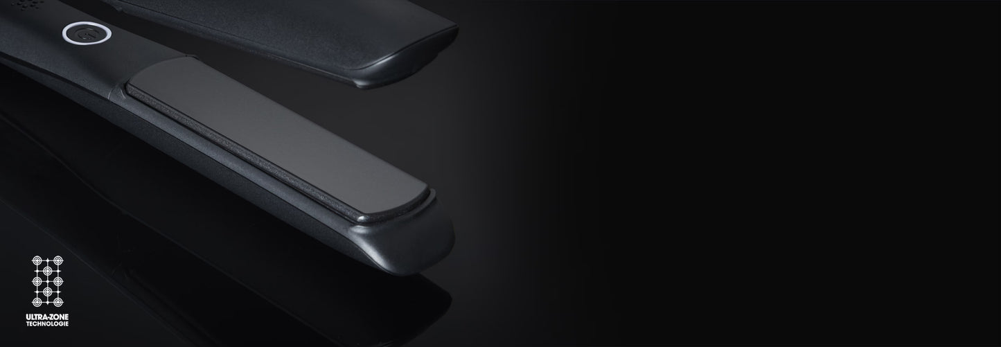 ghd platinum+ professionelles Glätteisen (26mm Platten) in Schwarz und weiß