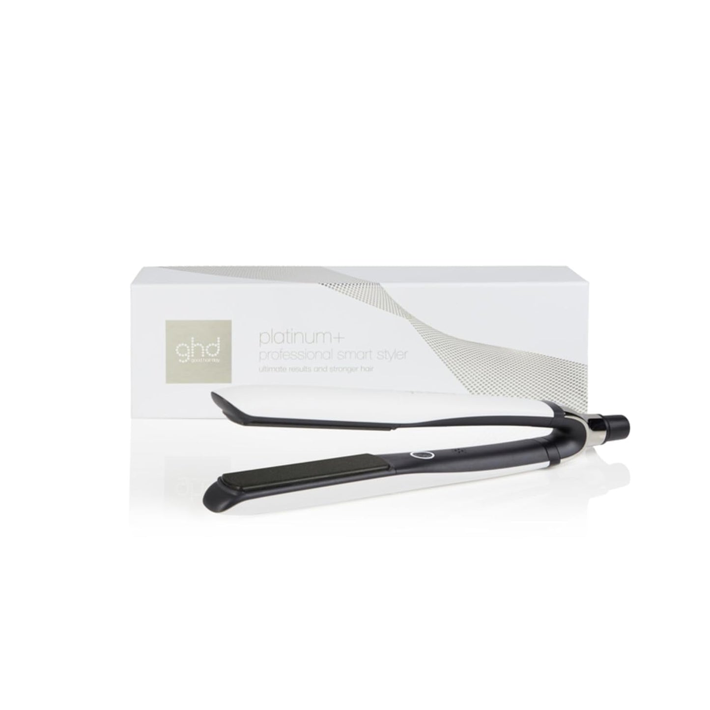 ghd platinum+ professionelles Glätteisen (26mm Platten) in Schwarz und weiß