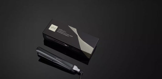 ghd platinum+ professionelles Glätteisen (26mm Platten) in Schwarz und weiß